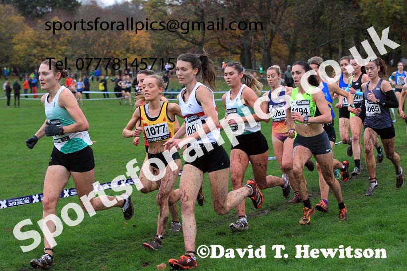 Senior Women and Under-23 Women, 2022 British Athletics Cross Challenge, Sefton Park, Liverpool.  Photo: David T. Hewitson/Sports for All Pics